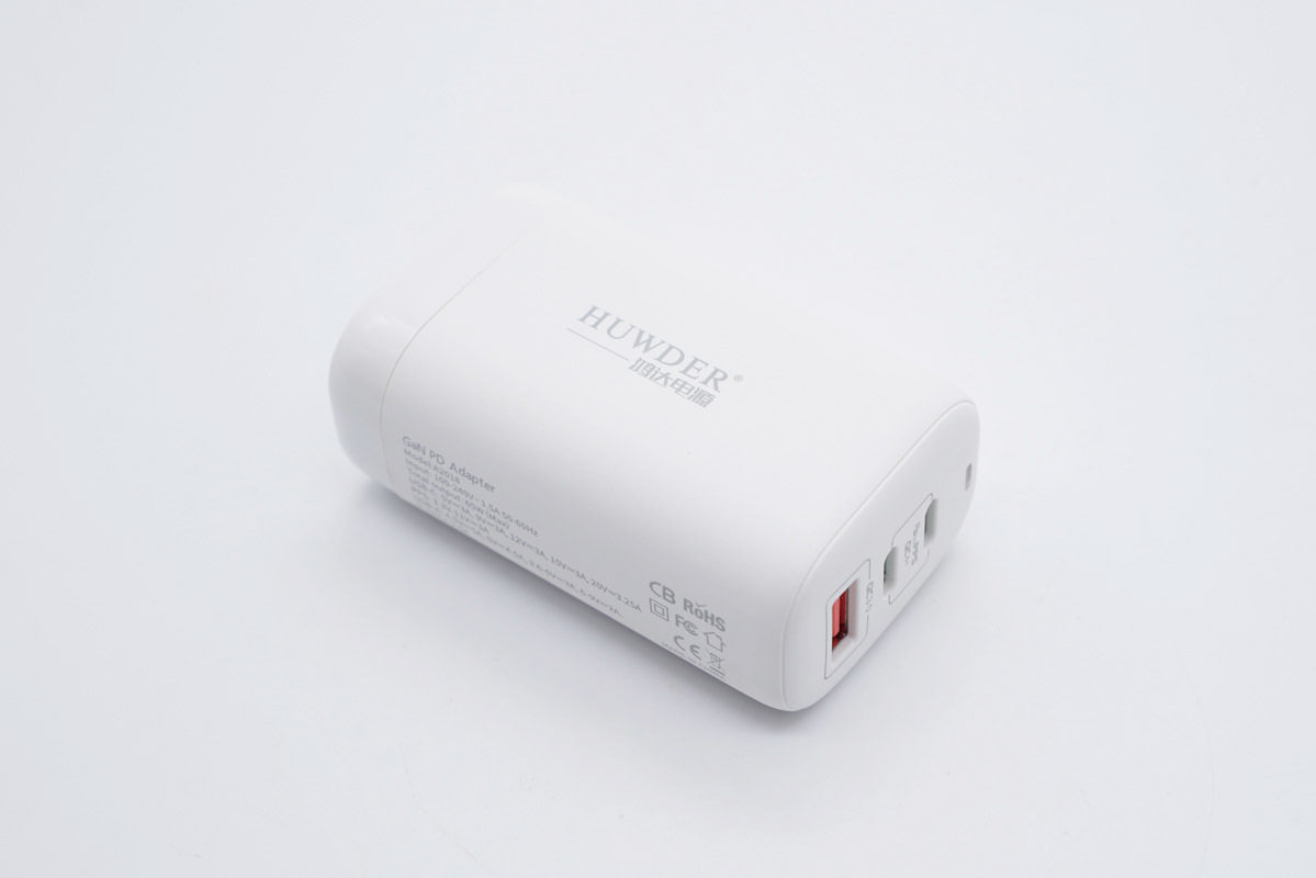 拆解报告:HUWDER鸿达顺65W 2C1A氮化镓充电器A2018-充电头网