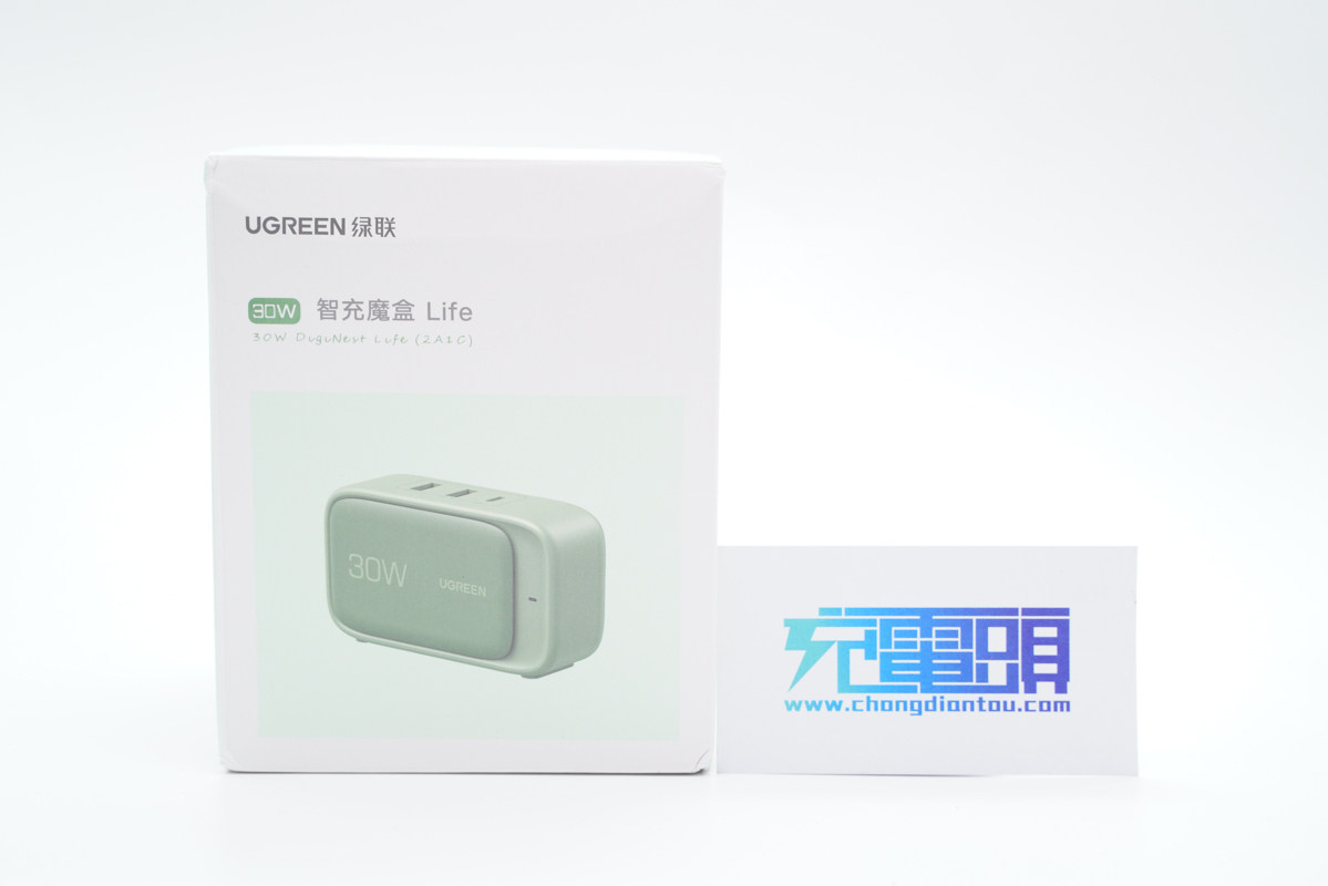 拆解报告：UGREEN绿联30W智充魔盒Life（2A1C）USB插座CD280-充电头网