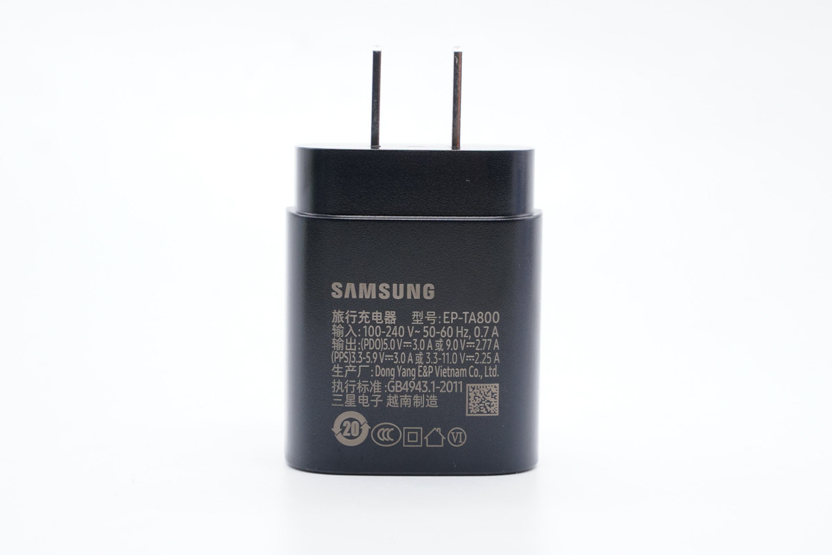 拆解报告：SAMSUNG三星国行版25W PD快充充电器EP-T800-充电头网