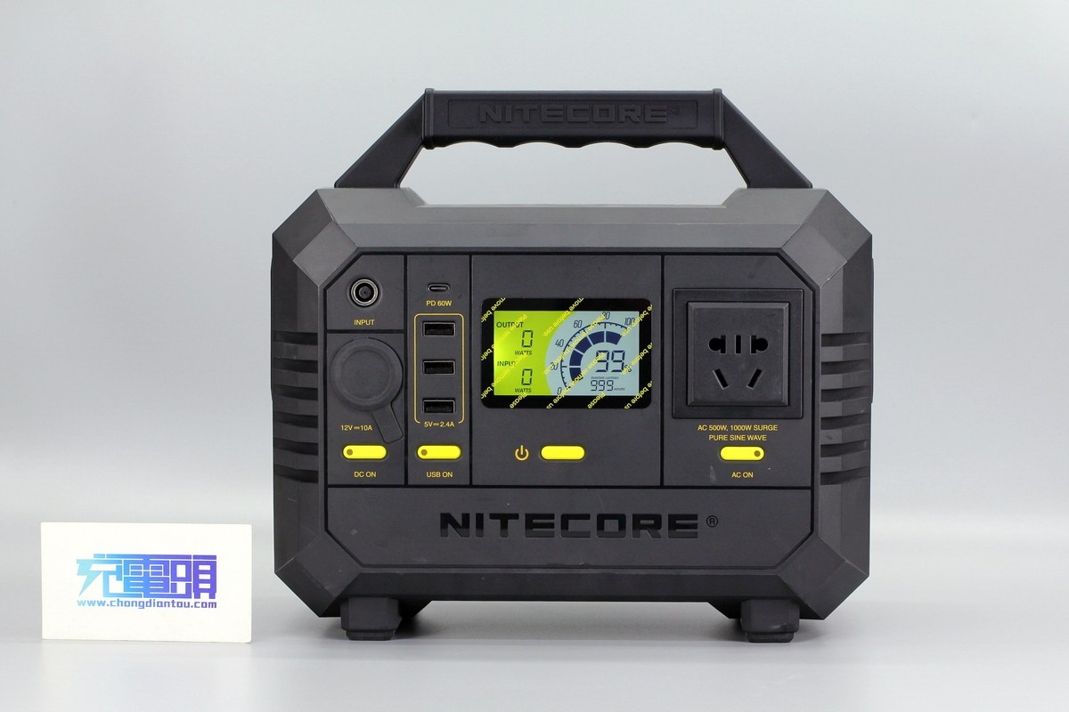 拆解报告：NITECORE奈特科尔500W便携户外电源NES500-充电头网
