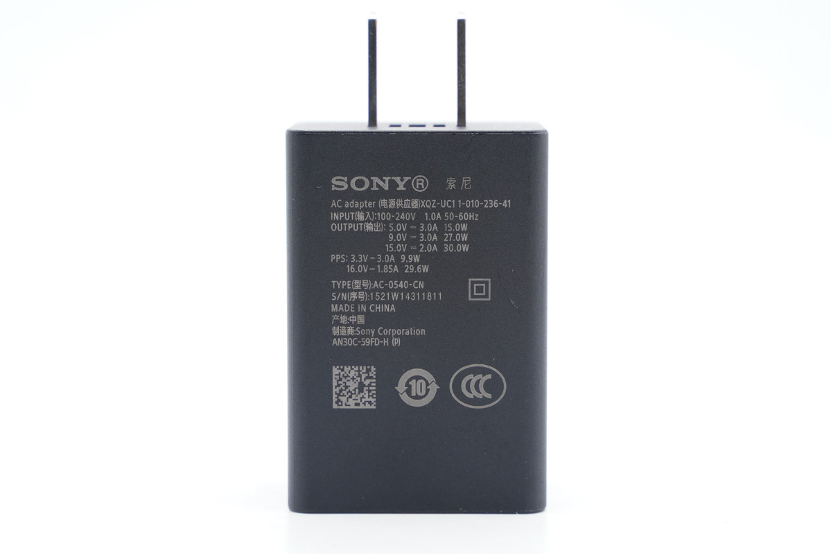 拆解报告：SONY索尼30W PD快充充电器AC-0540-CN-充电头网