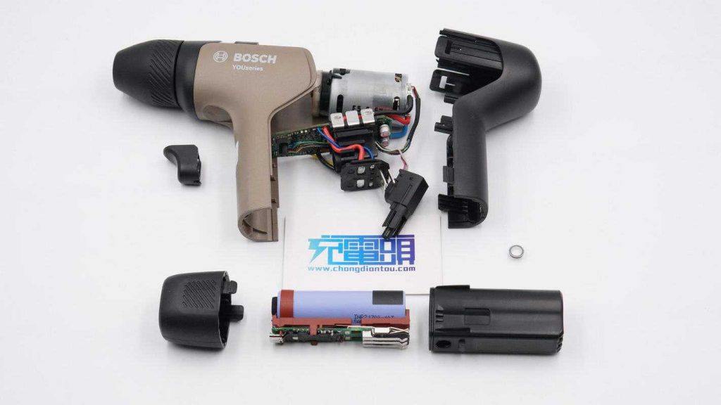 拆解报告:BOSCH博世YOUseries悠系列USB-C充电钻Drill-充电头网