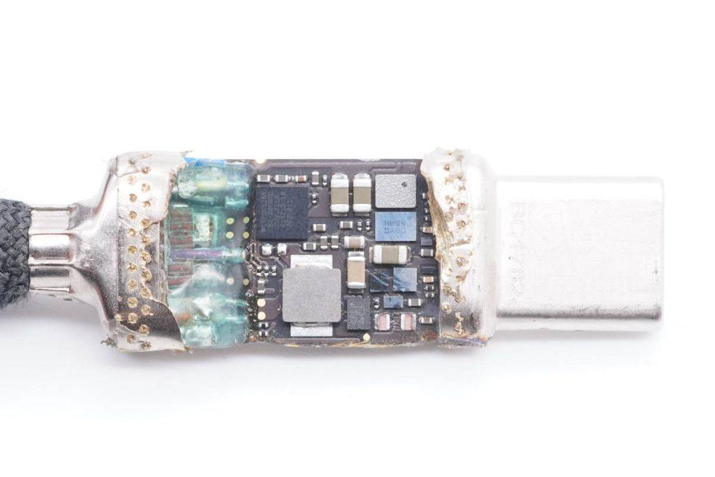拆解报告：Apple苹果1.8米雷电4 Pro数据线A2734-充电头网