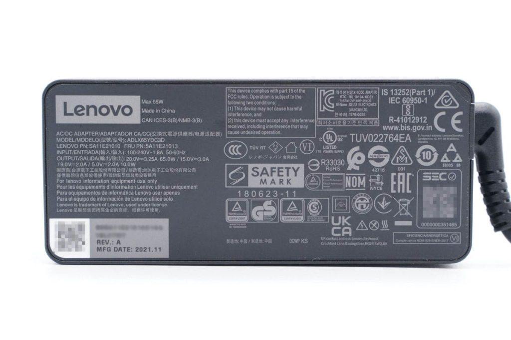 拆解报告：Lenovo联想65W PD快充适配器ADLX65YDC3D-充电头网