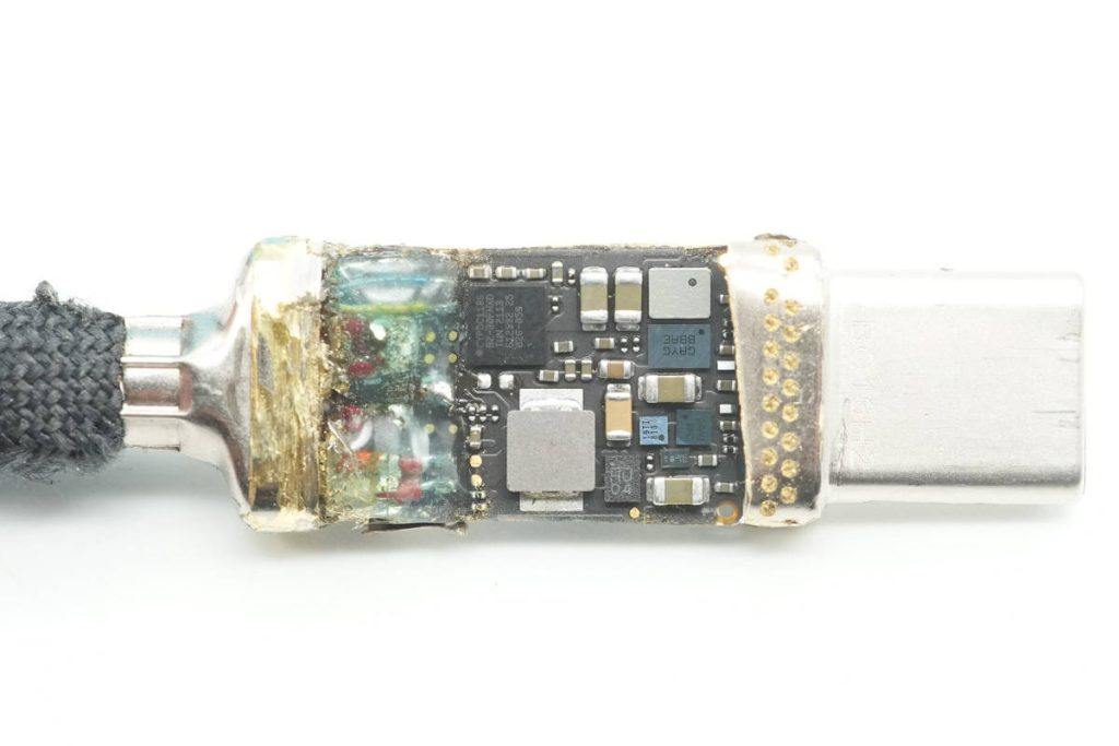拆解报告：Apple苹果3米雷电4 Pro数据线A2162-充电头网