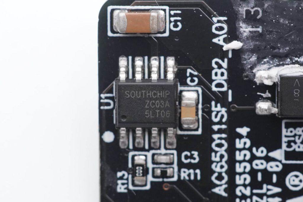 拆解报告:CukTech酷科65W PD快充氮化镓充电器AC65011SF-充电头网