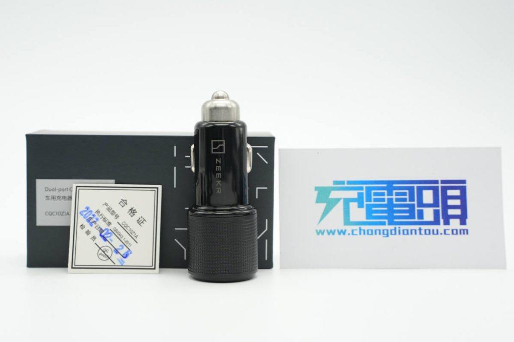 拆解报告:ZEEKR极氪83W 1A1C双口快充车充CQC10Z1A-充电头网