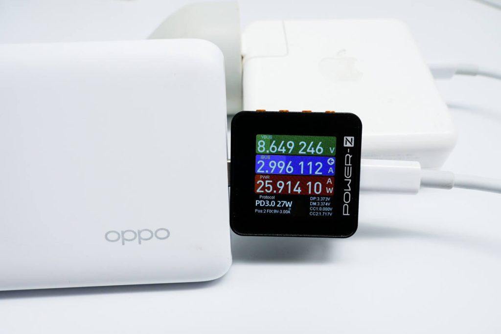支持OPPO私有快充，兼容PD快充，评测OPPO 33W充电宝评测-充电头网