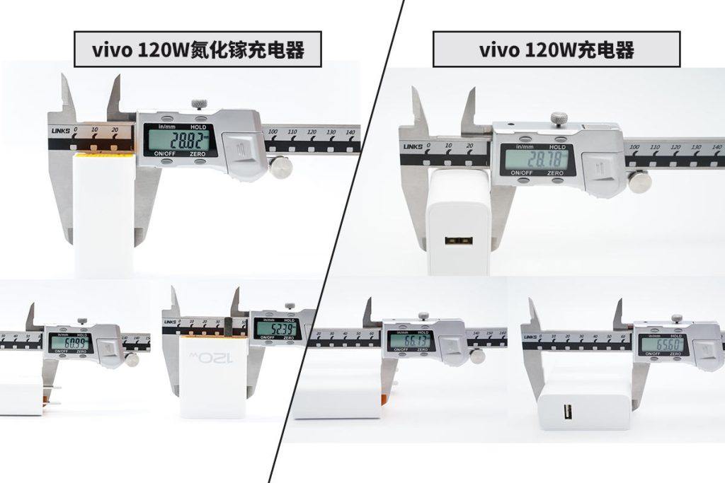 vivo120W充电器对比评测：A口与C口之争-充电头网