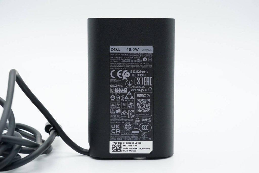 DELL 45W充电器评测：一体式Type-C接口，电脑也能持续快充-充电头网