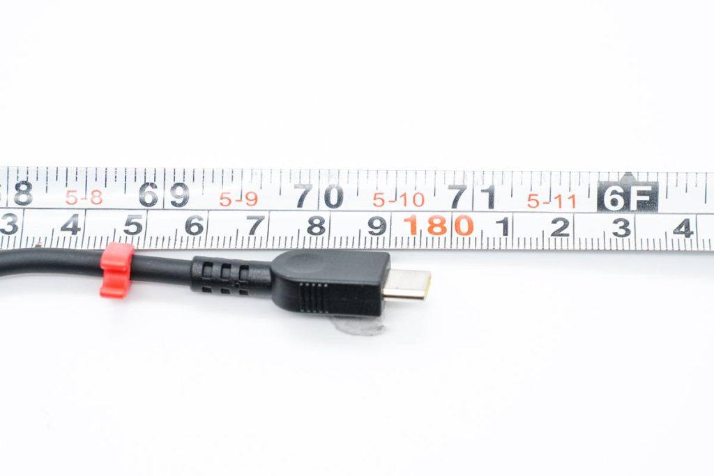 “梅花”与USB-C的结合同样轻盈,联想95W充电器评测-充电头网