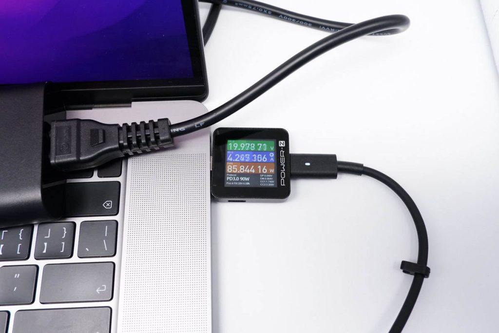 自带USB-C快充线，支持PD快充，评测DELL90W充电器-充电头网