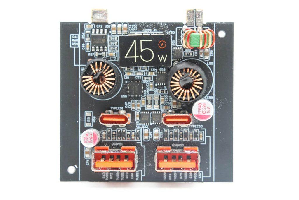拆解报告:redow热豆45W 2A2C充电塔RD-MT050-充电头网