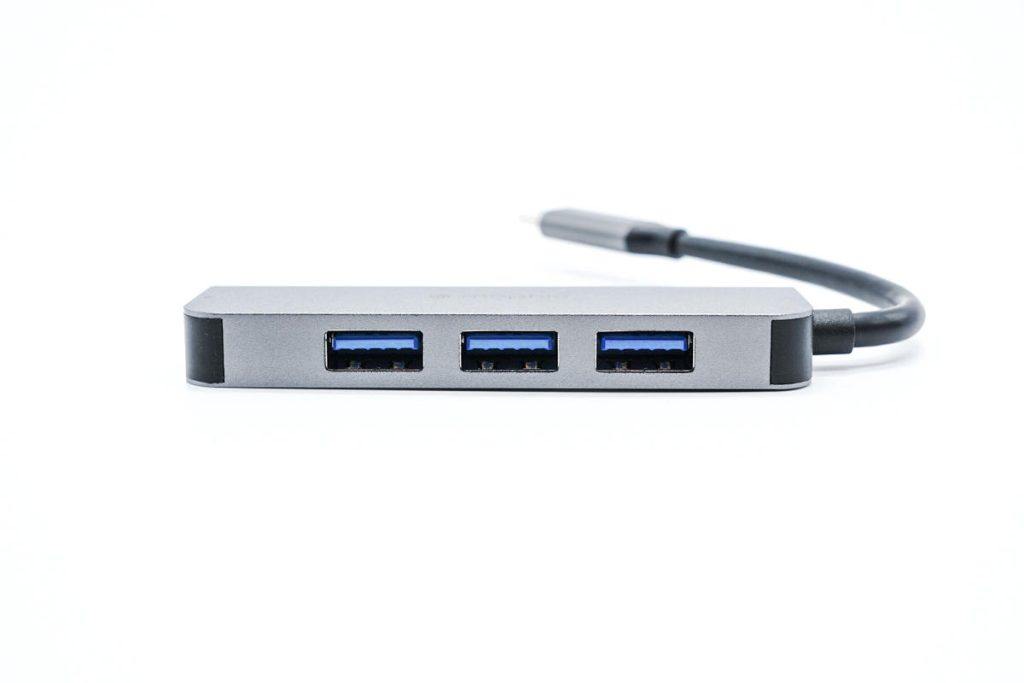 5Gbps传输，4口设备皆可用，mophie USB-C 4合一集线器评测-充电头网