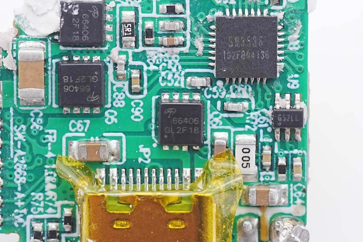 拆解报告:Anker安克65W 2C1A全氮化镓充电器A2668-充电头网