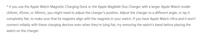 苹果更新文档:MagSafe Duo给Apple Watch Ultra充电需调整位置-充电头网