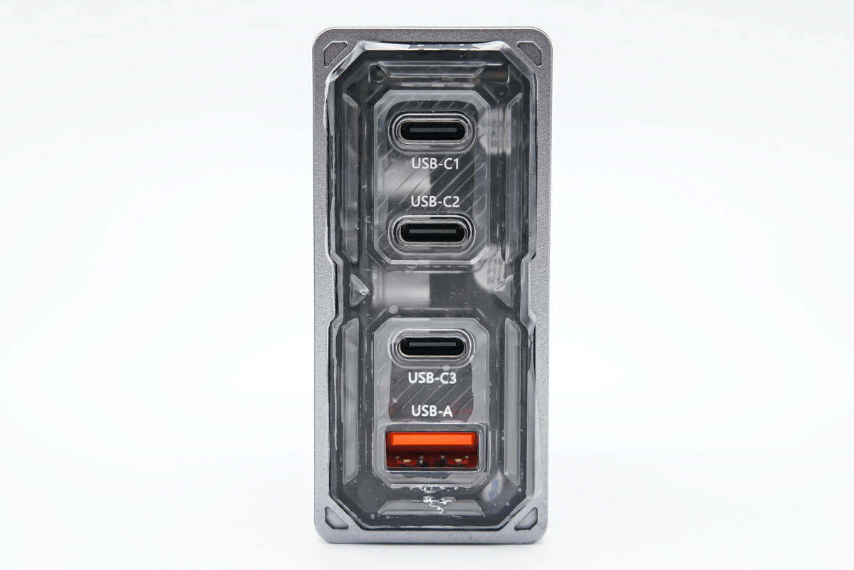 努比亚氘锋100W氮化镓充电器评测：可视化电源仓，透明科技风-充电头网