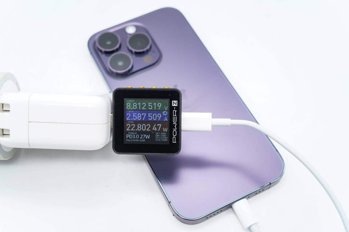 省流：iPhone 14 Pro充电不明显，电池容量最低，iPhone14 Pro充电评测-充电头网