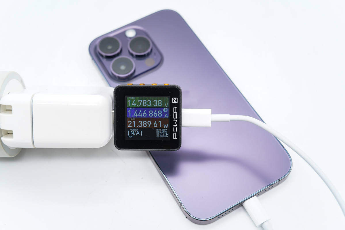 省流：iPhone 14 Pro充电不明显，电池容量最低，iPhone14 Pro充电评测-充电头网