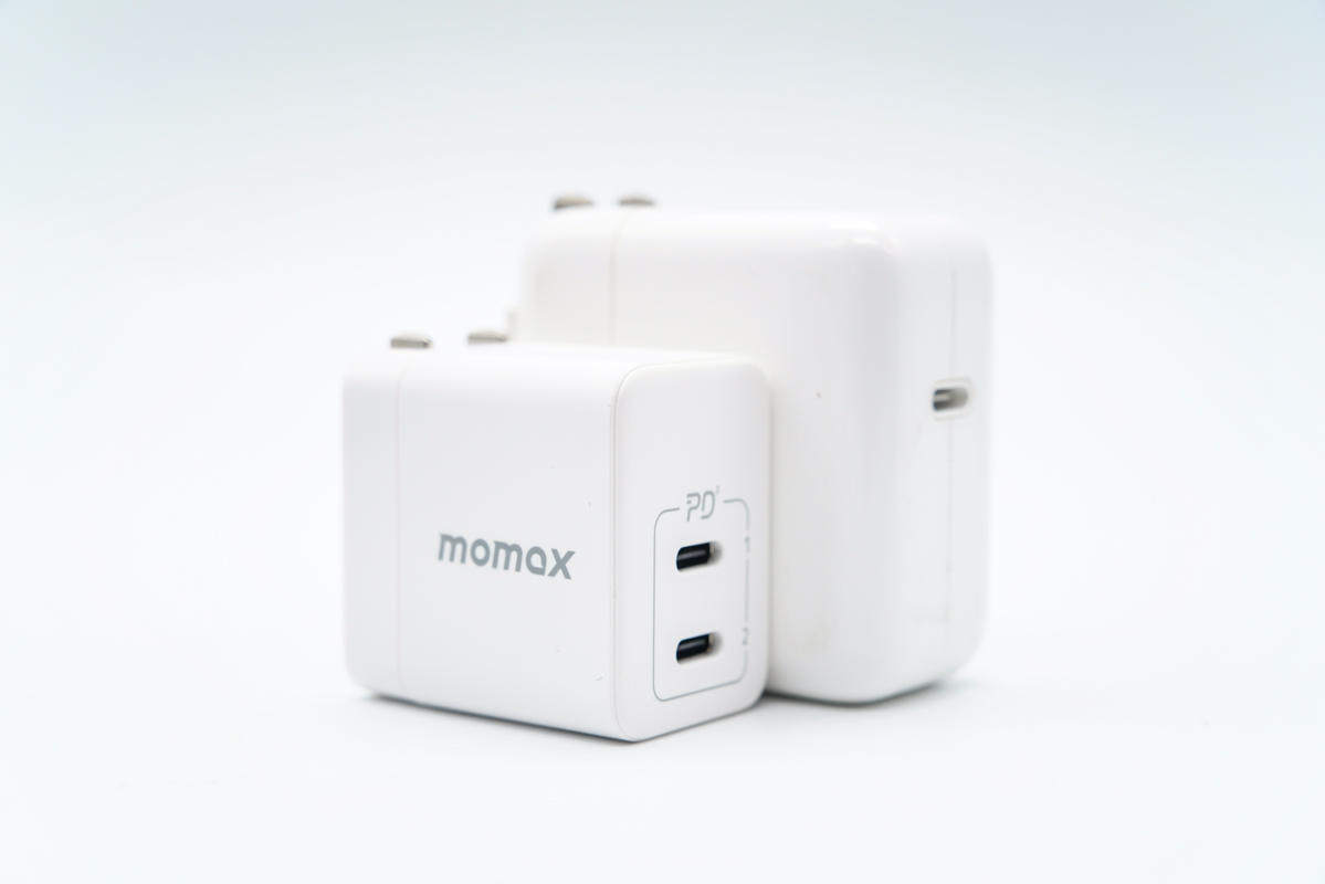 轻盈小巧，输出猛兽，momax 35W双USB-C氮化镓充电器评测-充电头网