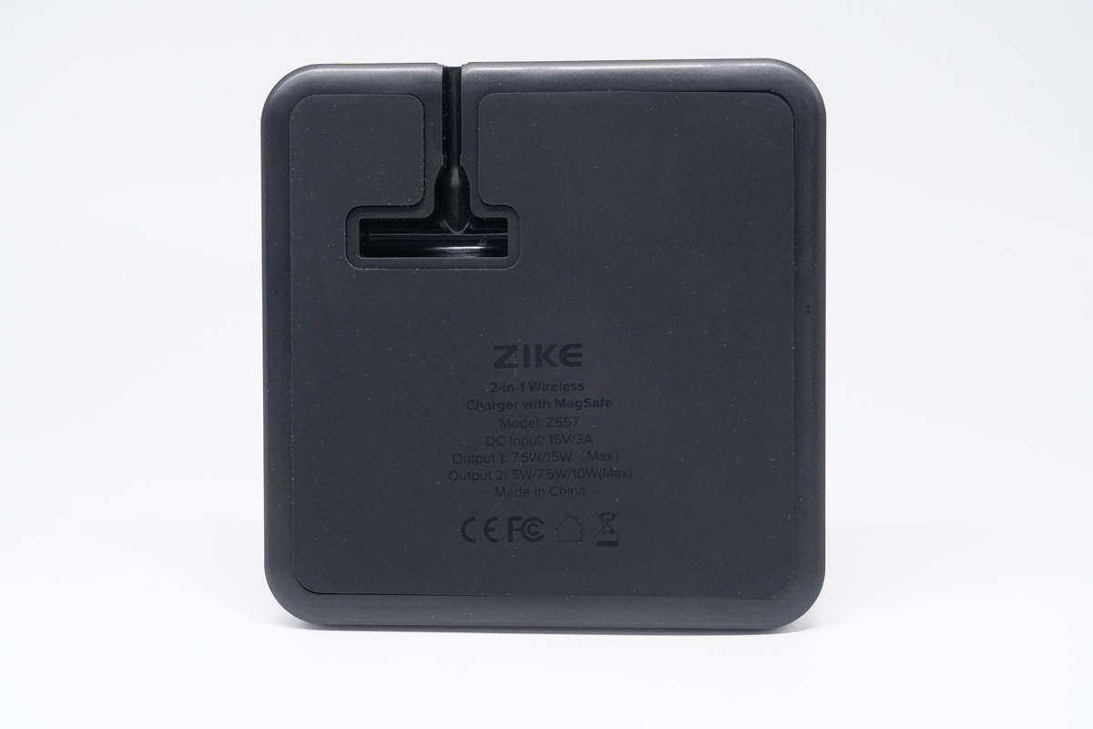 带风扇的 MagSafe 充电支架，效率再提升，ZIKE 二合一磁吸无线充电器评测-充电头网