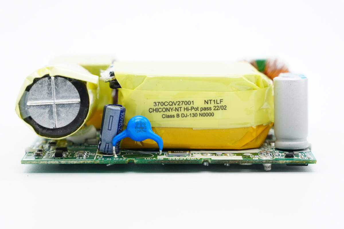 拆解报告:MSI微星100W USB-C快充电源适配器A21-100P1A-充电头网