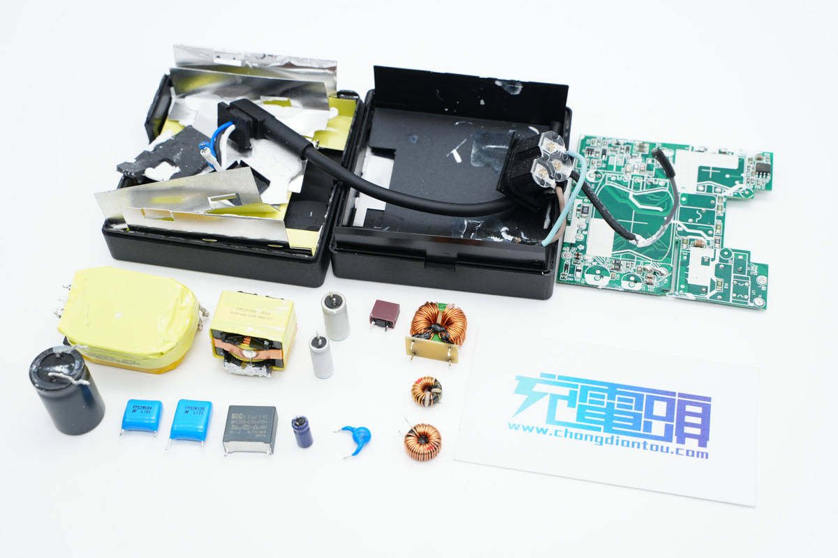 拆解报告:MSI微星100W USB-C快充电源适配器A21-100P1A-充电头网