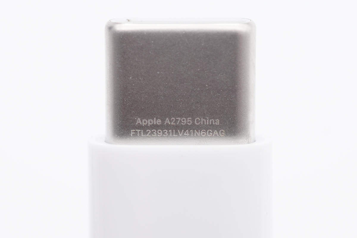 拆解报告：Apple苹果USB-C to USB-C编织线A2795-充电头网