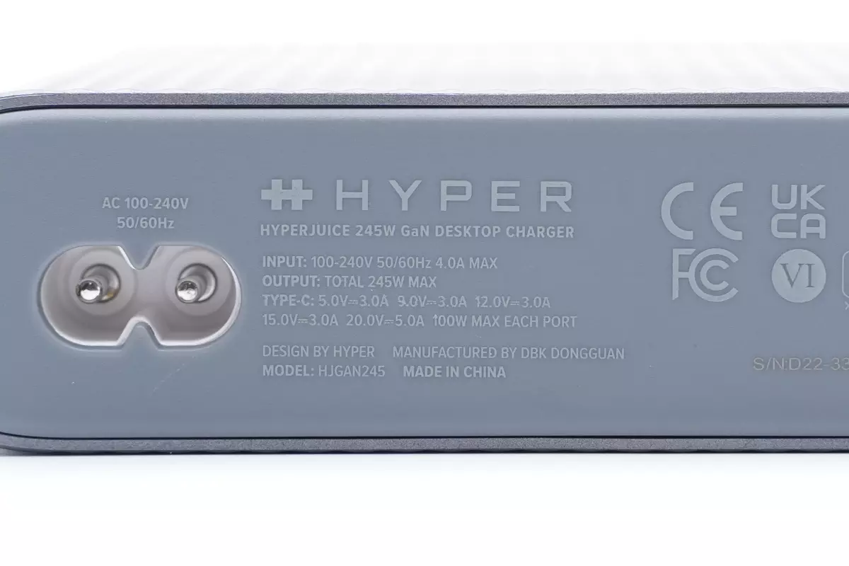 拆解报告：HyperJuice 245W 4USB-C口氮化镓桌面充电器HJGAN245-充电头网