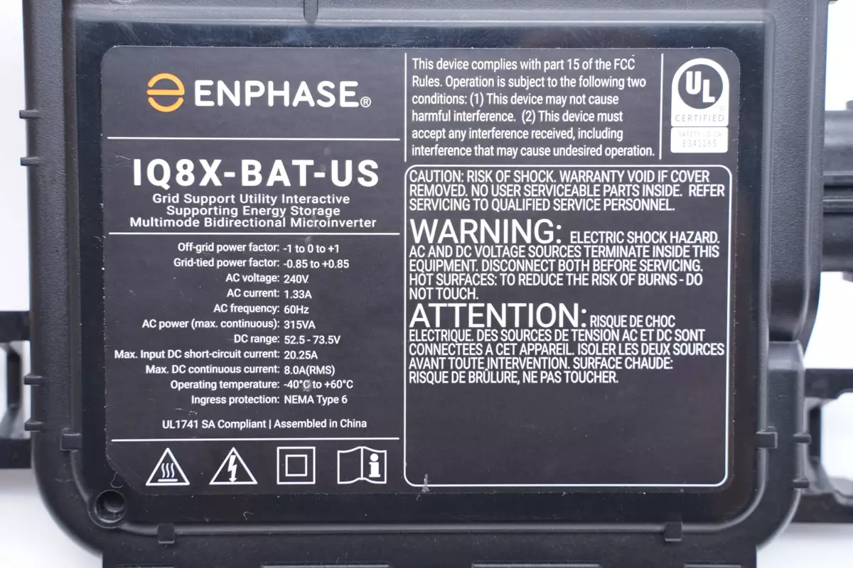 拆解报告：ENPHASE ENERGY微型逆变器IQ8X-BAT-US-充电头网
