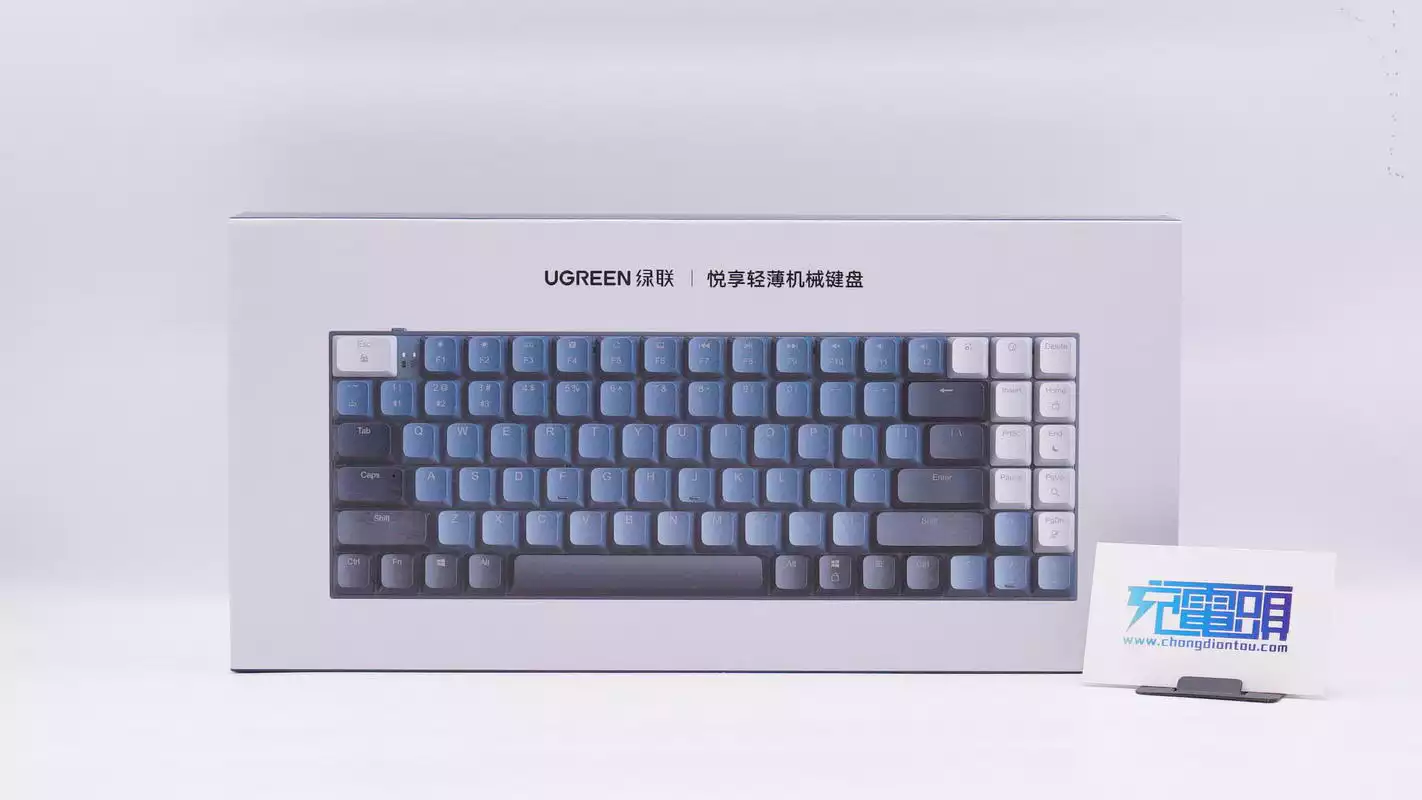拆解报告：UGREEN绿联89键双模矮茶轴机械键盘KU102-充电头网
