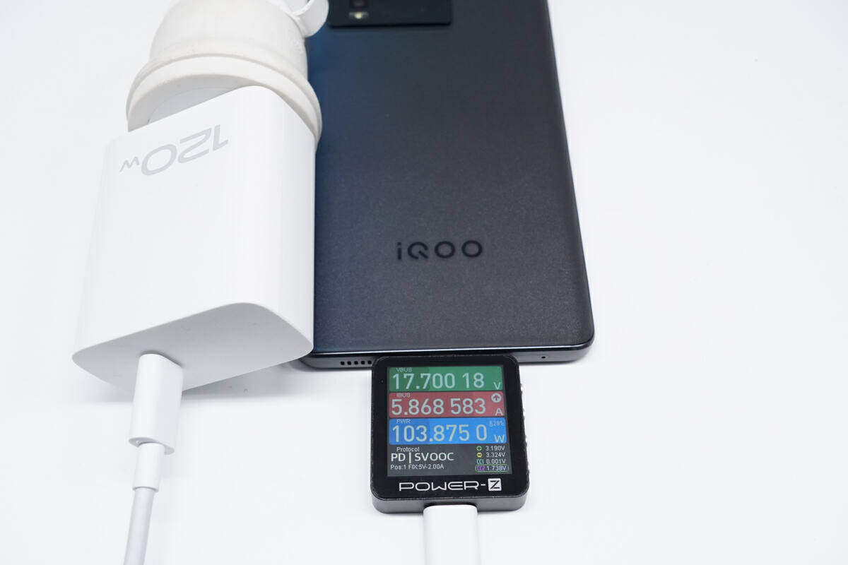 双芯再升级，游戏性能叠BUFF，iQOO Neo7 竞速版手机充电评测-充电头网