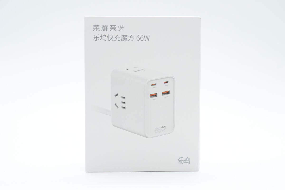 小巧身形多合一,疾速快充告别杂乱,乐坞魔方插座 66W快充版评测-充电头网