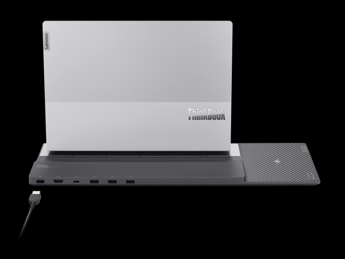WiFi6E无线连接，联想推出第二代笔记本无线充电扩展坞- 充电头网