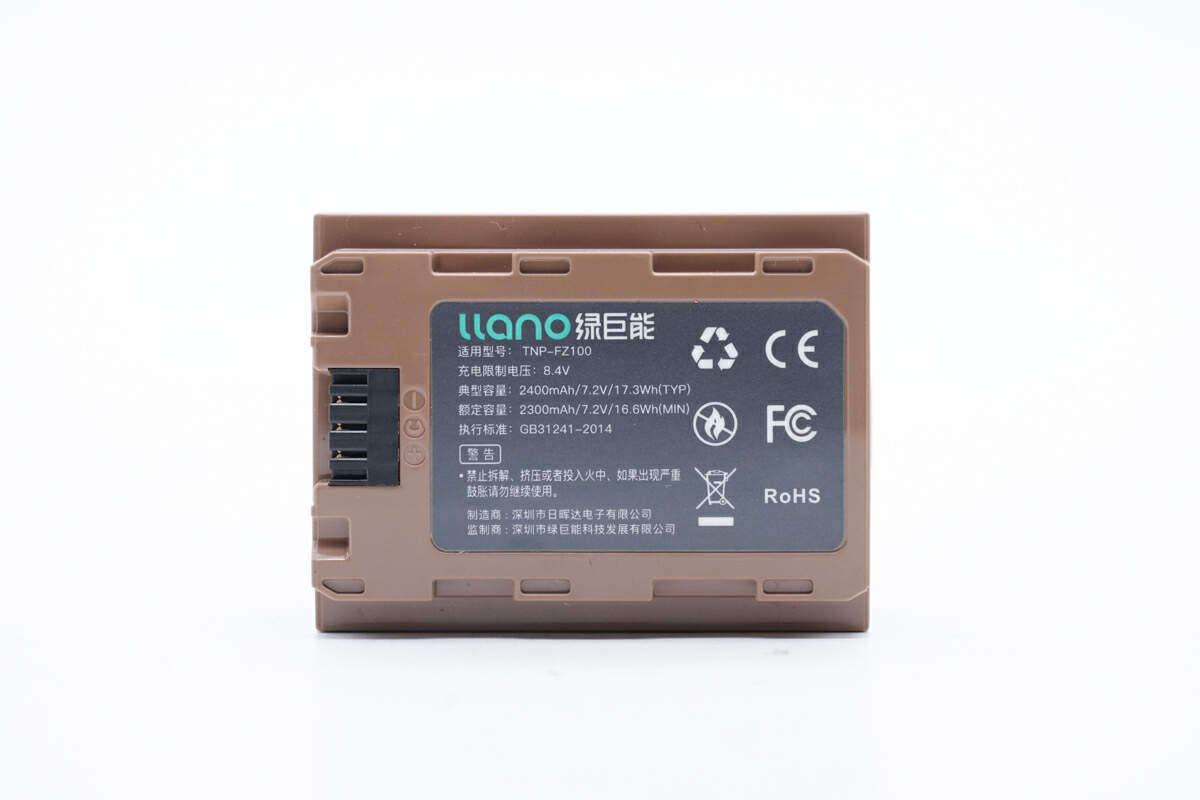 拆解報告：llano綠巨能索尼FZ100 USB-C充電相機電池LJN-SM009-充電頭網