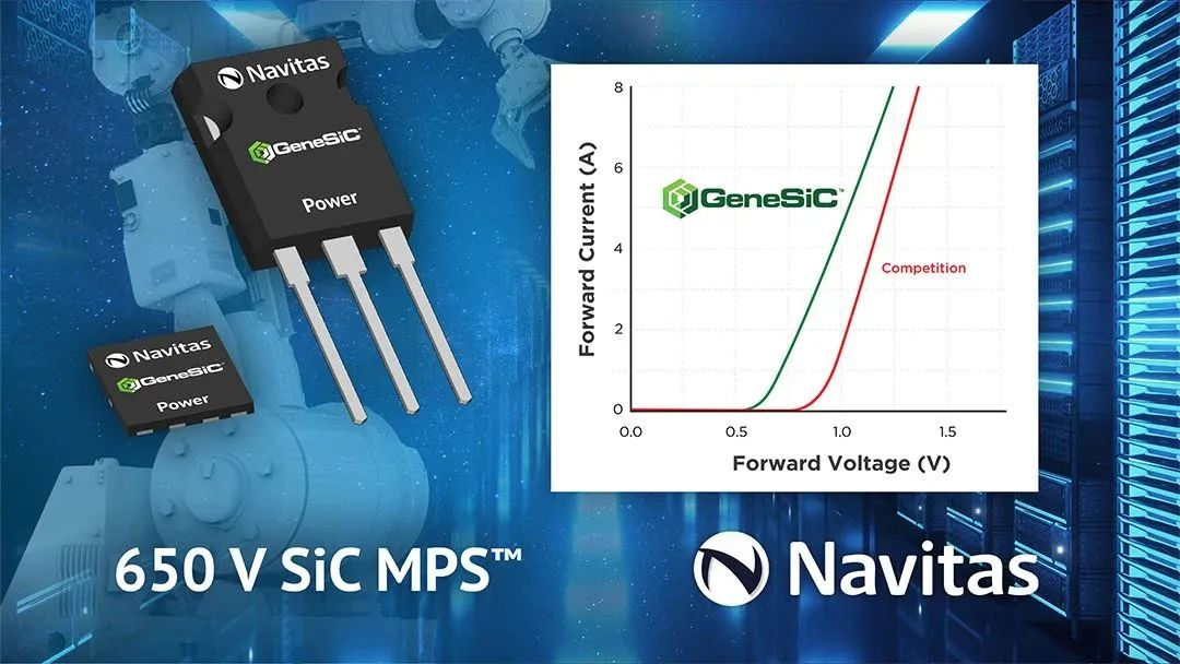 纳微半导体发布新一代650V MPS™ SiC碳化硅二极管，为数据中心、工业、太阳能和电视等应用提供最高效率和卓越可靠的解决方案-充电头网