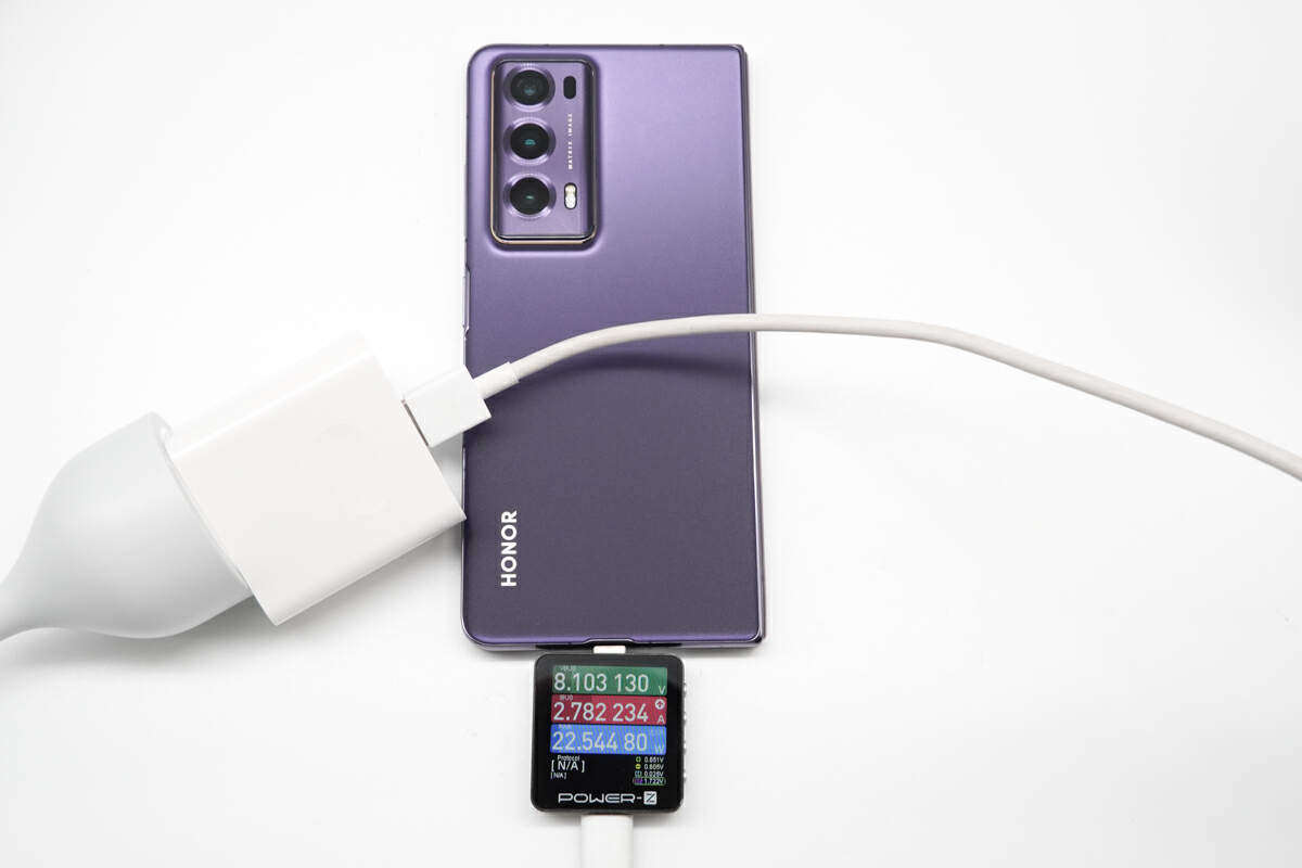 HONOR Magic V2手机兼容性测试：实测100款充电设备-充电头网
