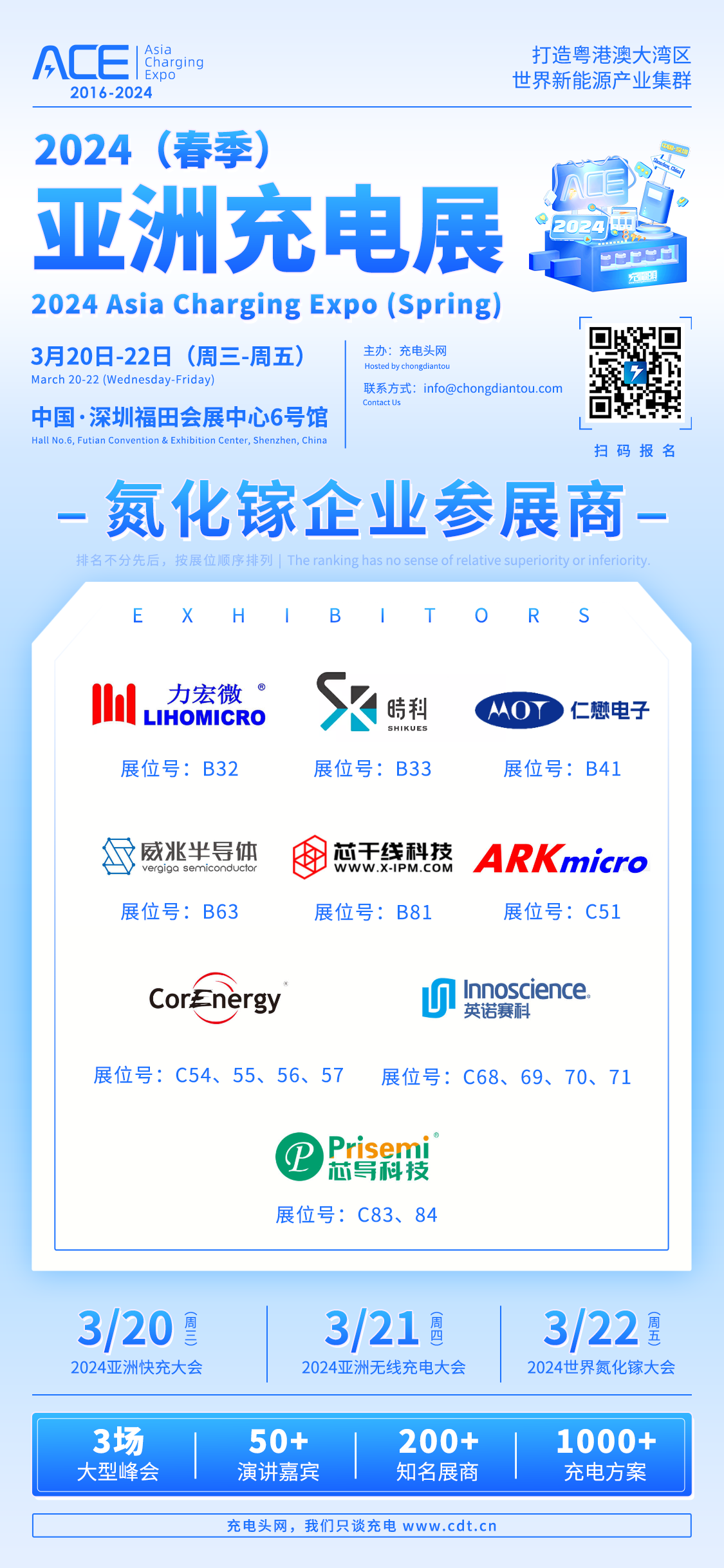 9家氮化镓企业参加亚洲充电展-充电头网